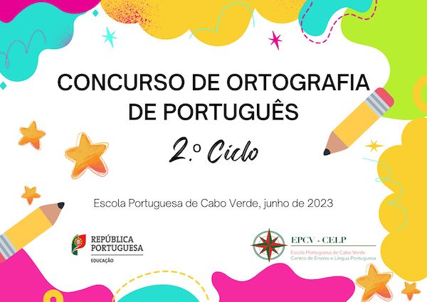 Vencedores do Concurso de Ortografia de Português do 2.º ciclo